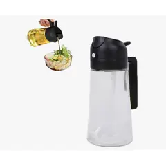 GENERICO - Botella Rociador De Aceite Dispensador Vinagre Spray 470 Ml