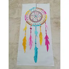 GENERICO - TOALLA DE PLAYA Y PISCINA DE MICROFIBRA SECADO RÁPIDO Y CON DISEÑO ATRAPA SUEÑO 75X150CM