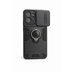 GENERICO - CARCASA PARA HONOR 400 LITE ANILLO CUBRE CAMARA COLOR NEGRO