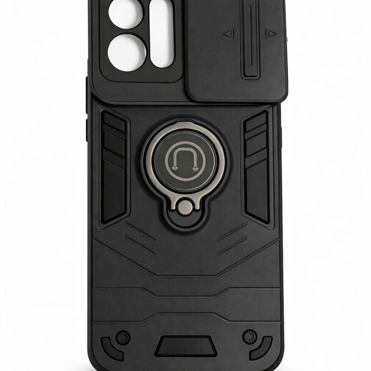 GENERICO - CARCASA PARA HONOR X7C ANILLO CUBRE CAMARA COLOR NEGRO