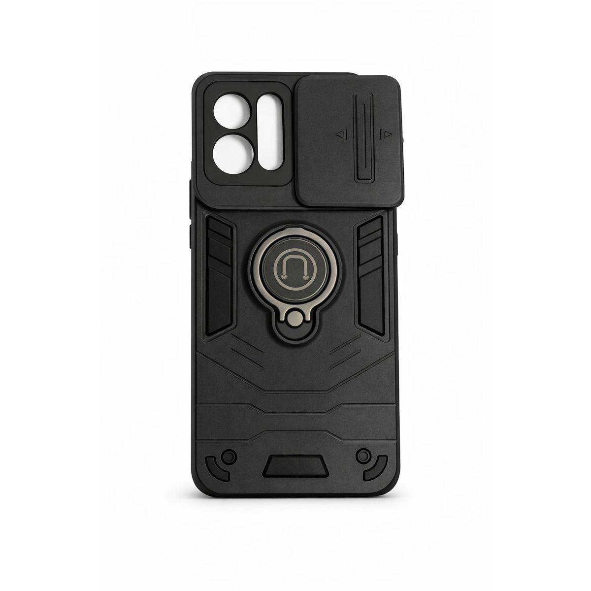 GENERICO - CARCASA PARA HONOR X7C ANILLO CUBRE CAMARA COLOR NEGRO