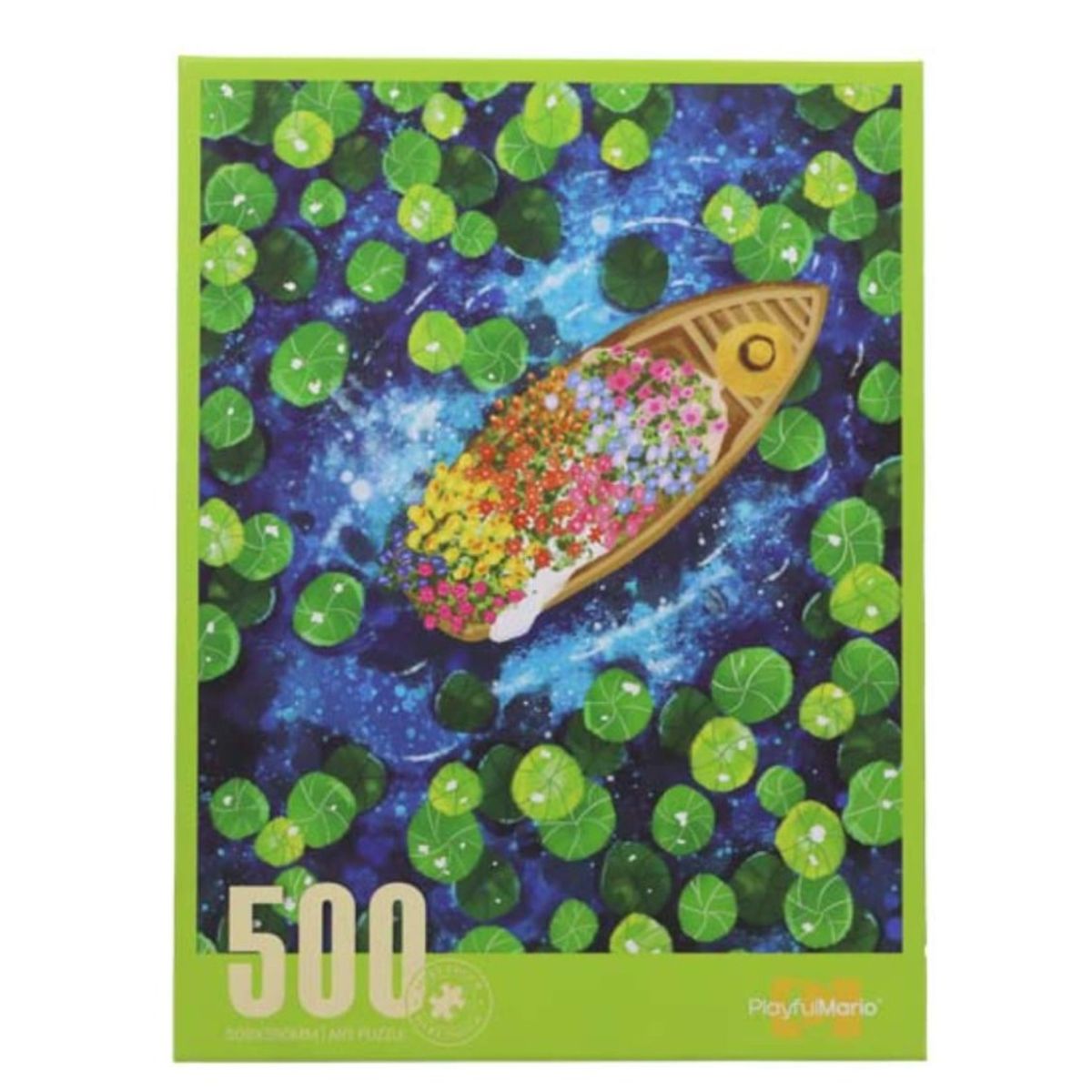 GENERICO - Rompecabezas 500 Pcs A La Deriva En El Océano Azul