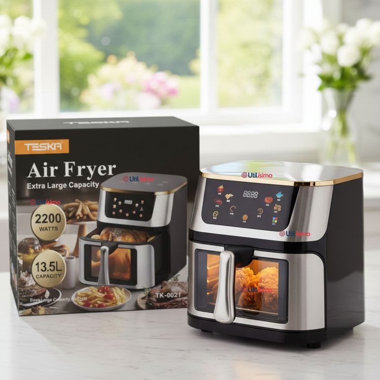 Freidora De Aire Sin Aceite 13.5 Litros Grande Extra Larga 2200W