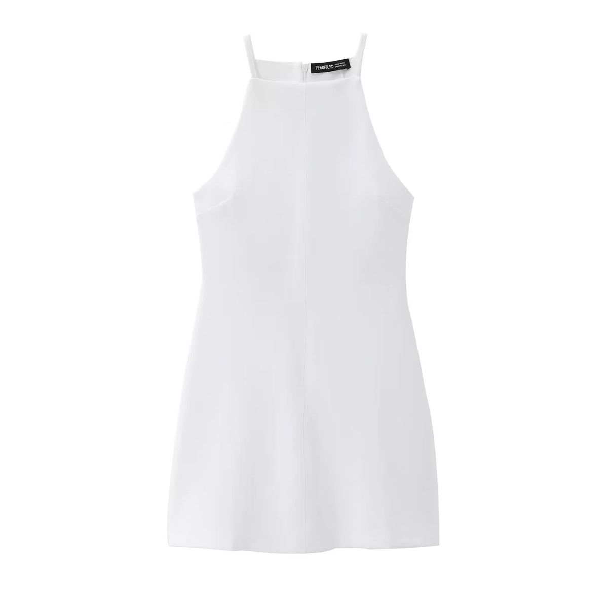 VELVET - Vestido  Cuello Halter Almaia Verde