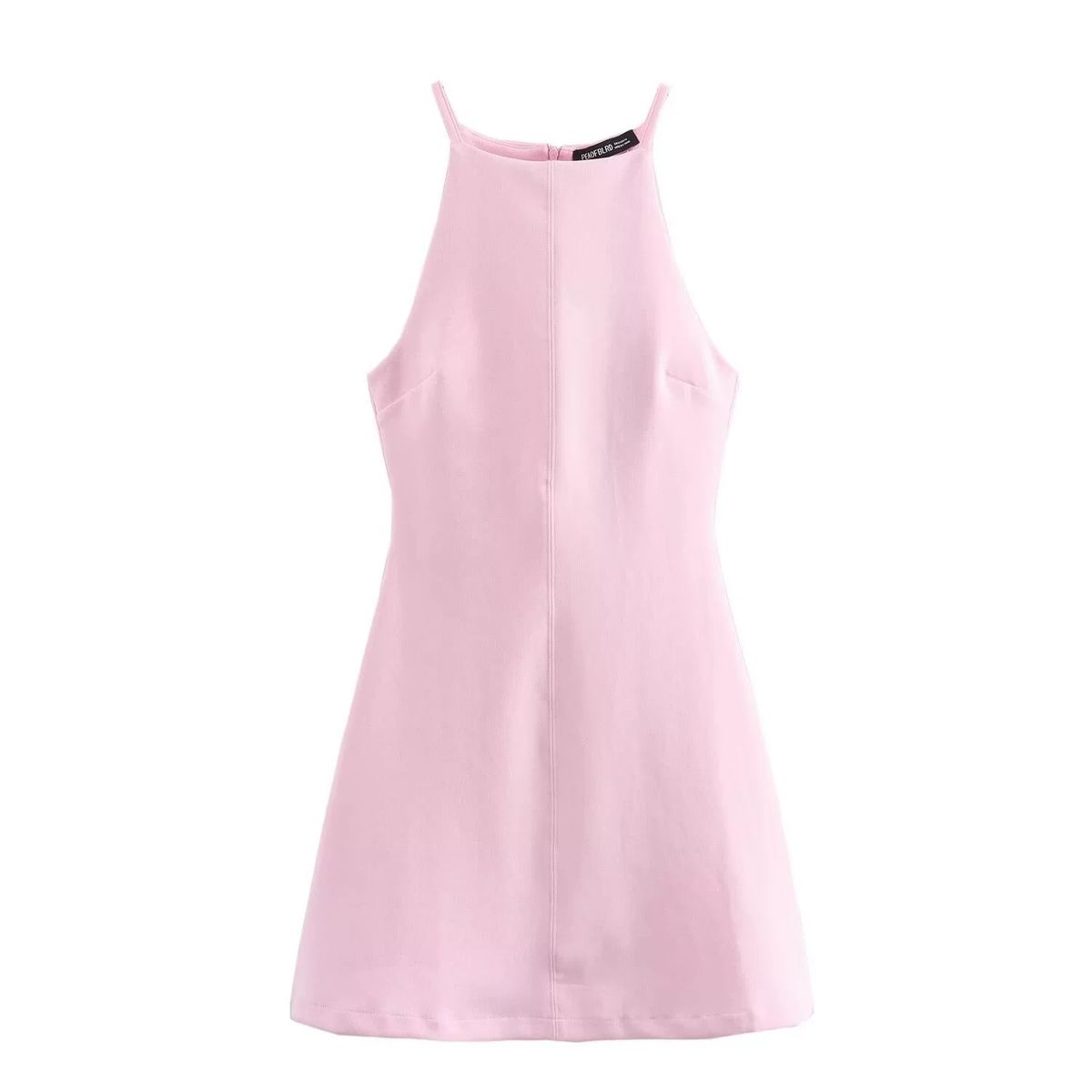 VELVET - Vestido  Cuello Halter Almaia Verde