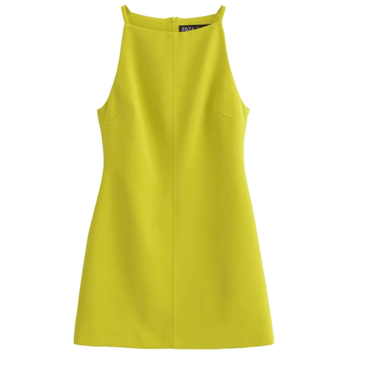 VELVET - Vestido  Cuello Halter Almaia Verde