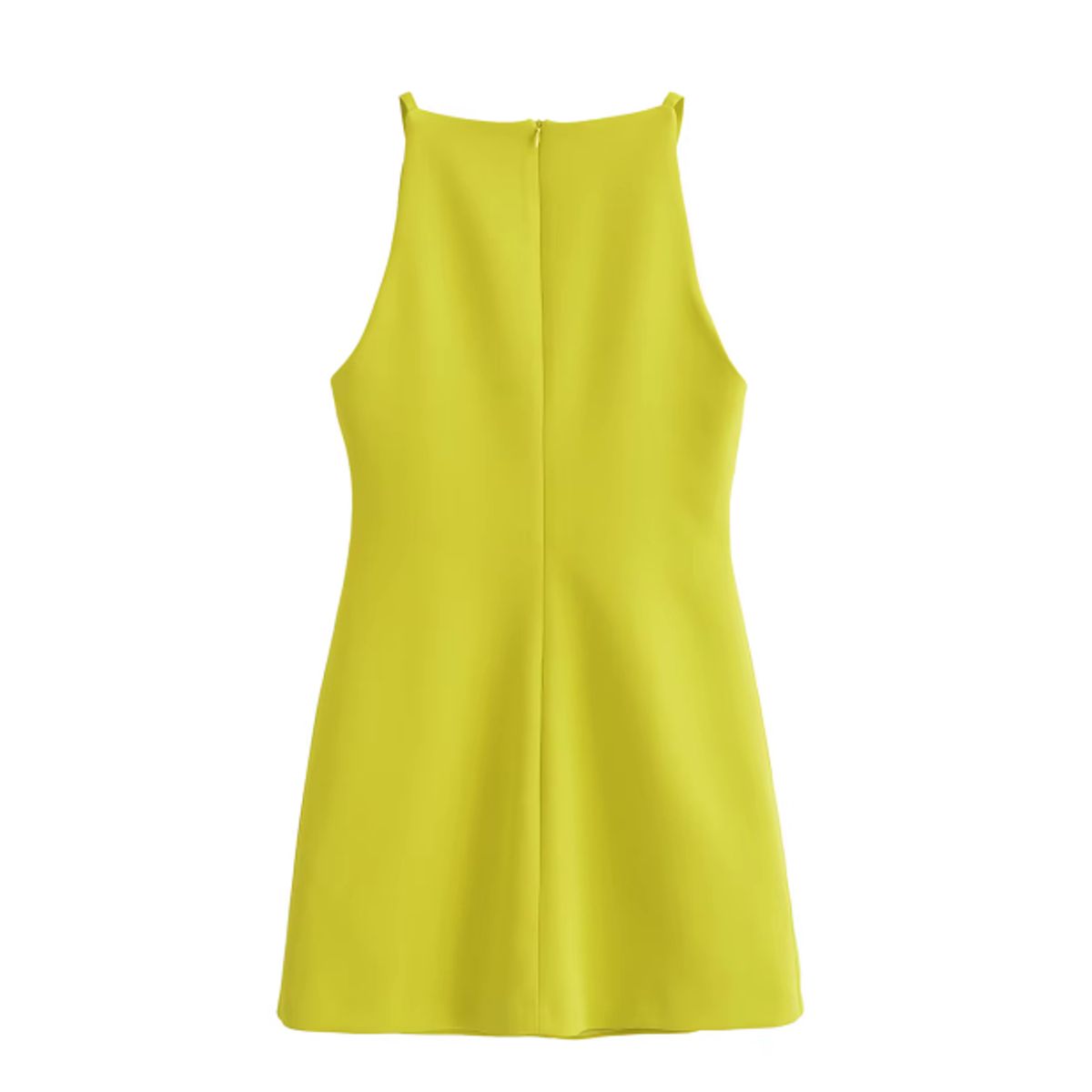 VELVET - Vestido  Cuello Halter Almaia Verde