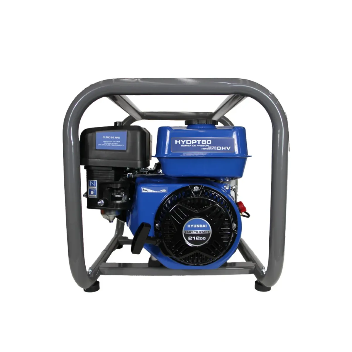 HYUNDAI - Motobomba Hyundai Gasolina 3×3 Pulg Agua Residuales
