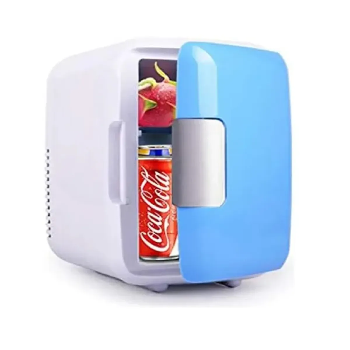 GENERICO - Mini Refrigerador Portatil Auto 12v 4 Litros Azul