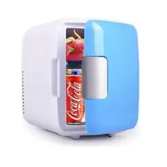 GENERICO - Mini Refrigerador Portatil Auto 12v 4 Litros Azul