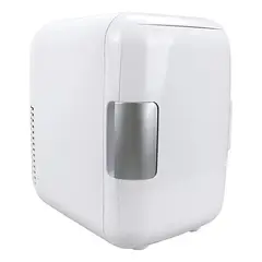 GENERICO - Mini Refrigerador Portatil Auto 12v 4 Litros BLANCO