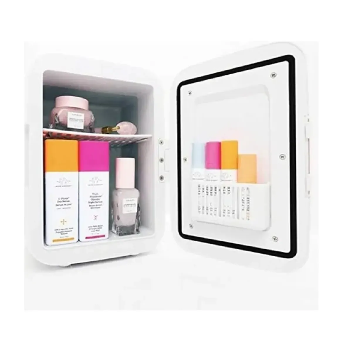 GENERICO - Mini Refrigerador Portatil Auto 12v 4 Litros BLANCO