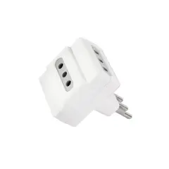 MACROTEL - Enchufe Adaptador Triple 1500W ME-1103