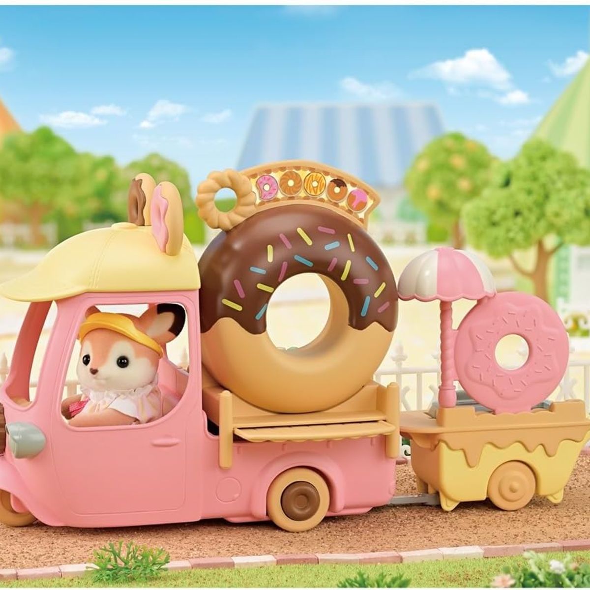 SYLVANIAN FAMILIES - Van De Donuts de Sylvanian Families Epoch 5808