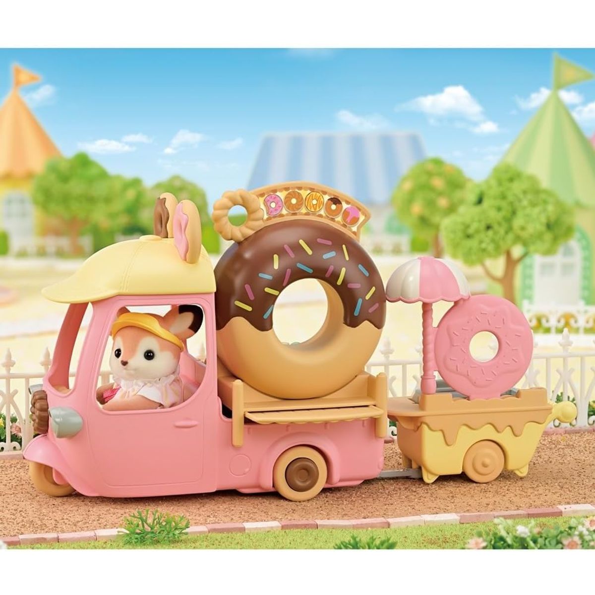 SYLVANIAN FAMILIES - Van De Donuts de Sylvanian Families Epoch 5808
