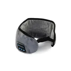 GENERICO - Antifaces Auriculares Dormir Bluetooth Música Color Gris Ónix