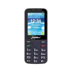 FIDDLER - Teléfono Celular Senior D117 4G Negro