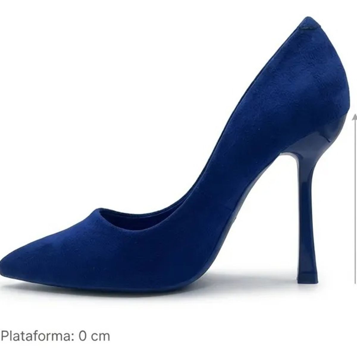 BOVINITA - Zapato Mujer Stiletto Azul Rey Taco 10 Cm Aguja Elegante