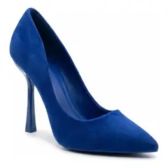 BOVINITA - Zapato Mujer Stiletto Azul Rey Taco 10 Cm Aguja Elegante