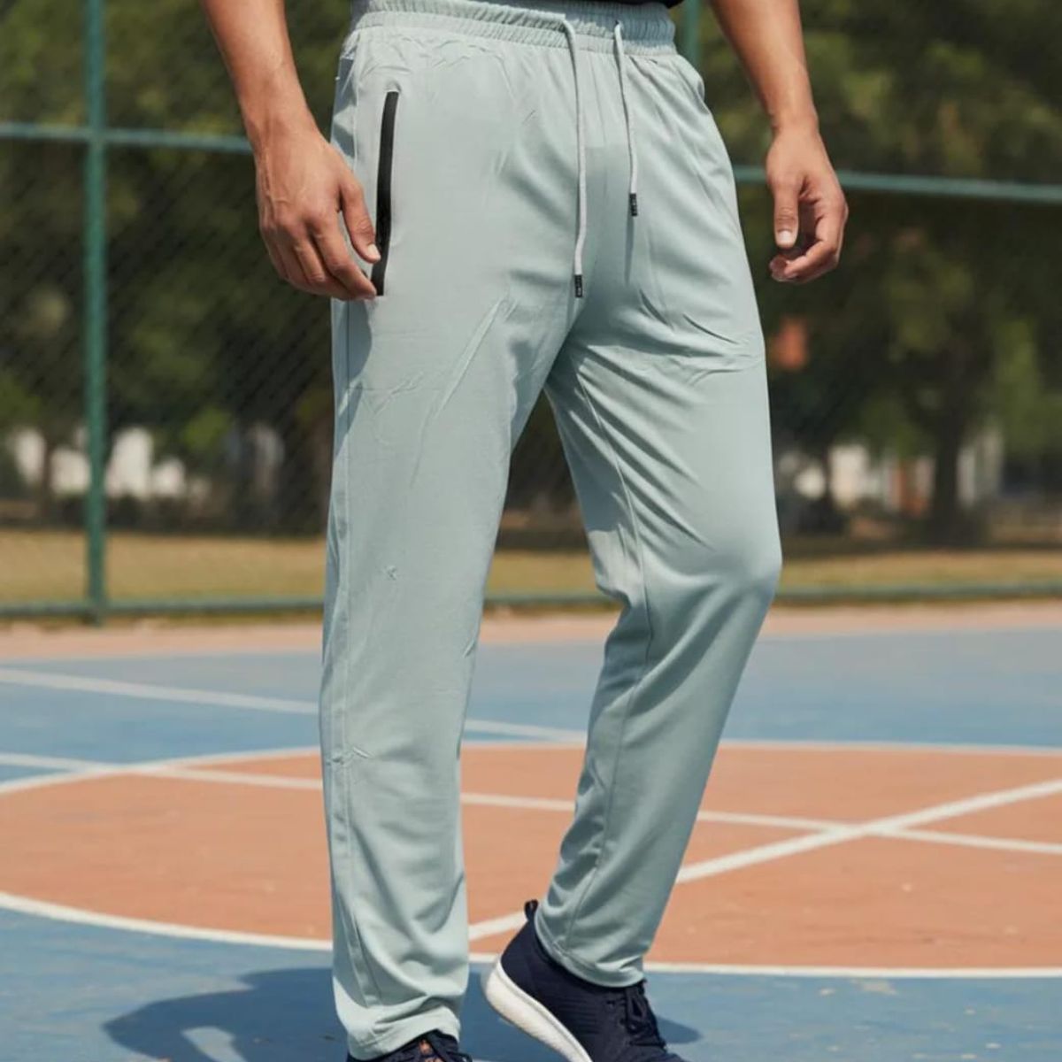 BLUE MOUNTAIN - BUZO FITNESS Y RUNNING LIGERO  SPANDEX SECADO RAPIDO