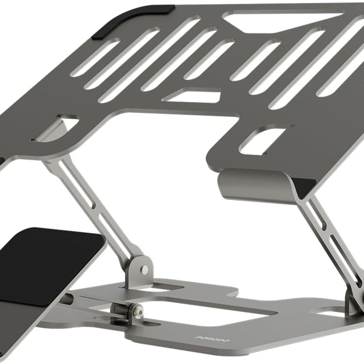 GENERICO - Soporte Para Computadora Base Metalica Porta Notebook 2 En 1 Con Soporte de Celular