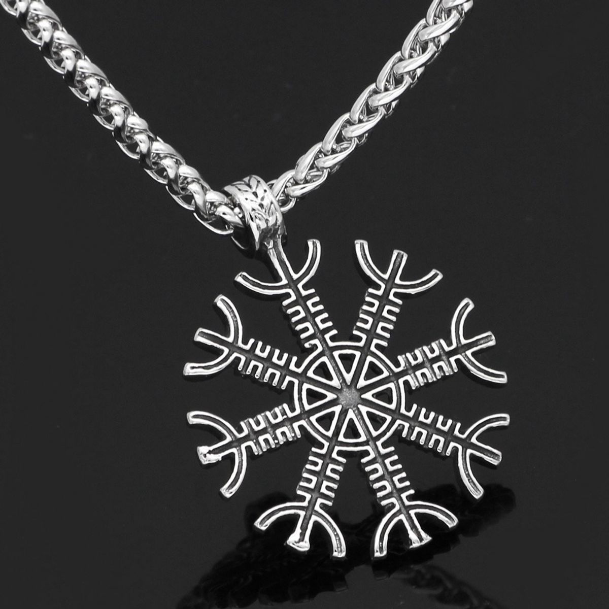 GENERICO - Collar Vikingo Vegvisir Hombres Caballero Moda 2021 X