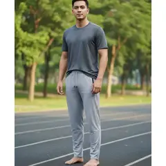 BLUE MOUNTAIN - BUZO FITNESS Y RUNNING LIGERO SPANDEX SECADO RAPIDO