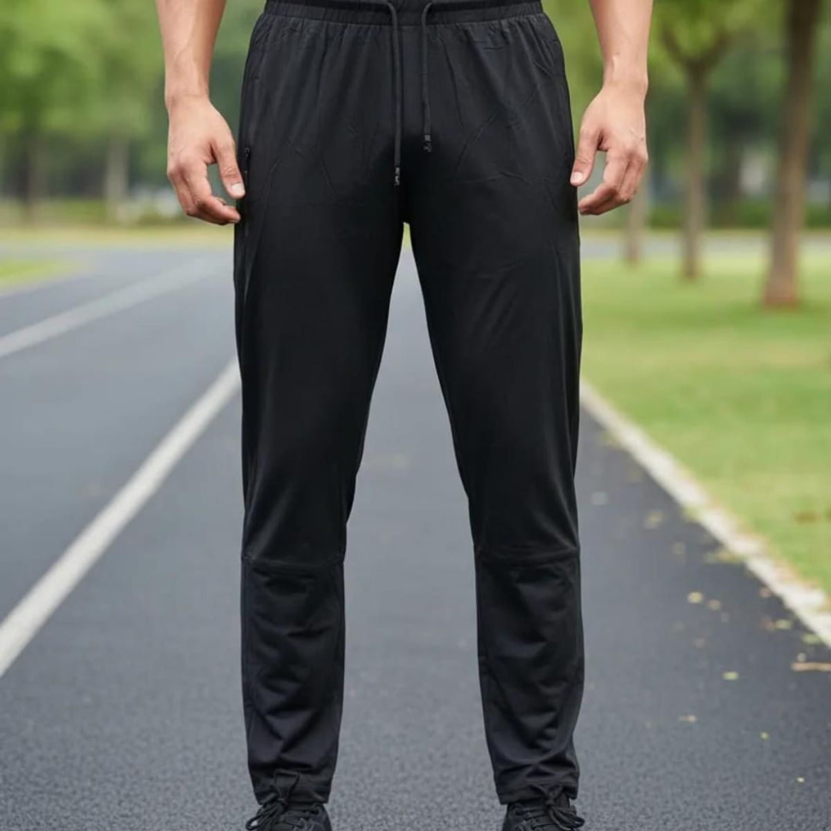BLUE MOUNTAIN - BUZO FITNESS Y RUNNING LIGERO  SPANDEX SECADO RAPIDO