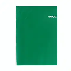 AUCA - Pack 4 Archivador Plastificado con Gusano Verde