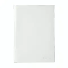 AUCA - Pack 4 Archivador Plastificado con Gusano Blanco