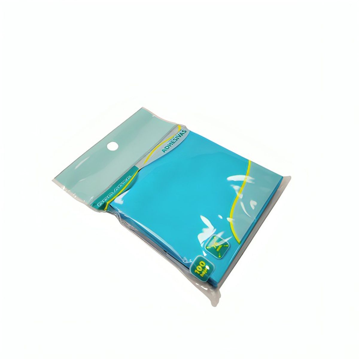 PROARTE - Pack 4 Notas Adhesivas Papel Celeste 100H 76 X76cms  Proarte