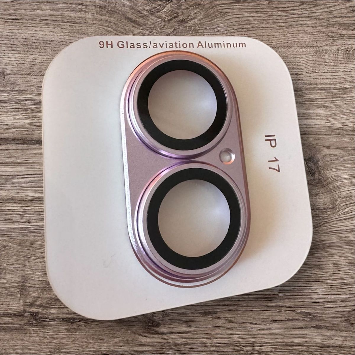 GENERICO - Lámina Cámara de Aluminio Para iPhone 17 Normal - Rosa