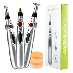 GENERICO - Lapiz Masajeador Acupuntura Portatil Masajeador Electrico