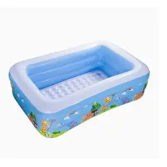 GENERICO - Piscina Inflable Rectangular 142x106x55 cm