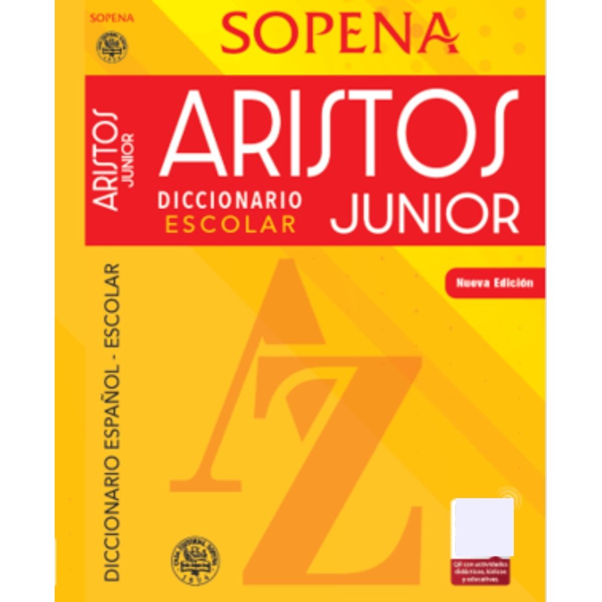 TOP10BOOKS - LIBRO Diccionario Español Aristos Junior Escolar N E