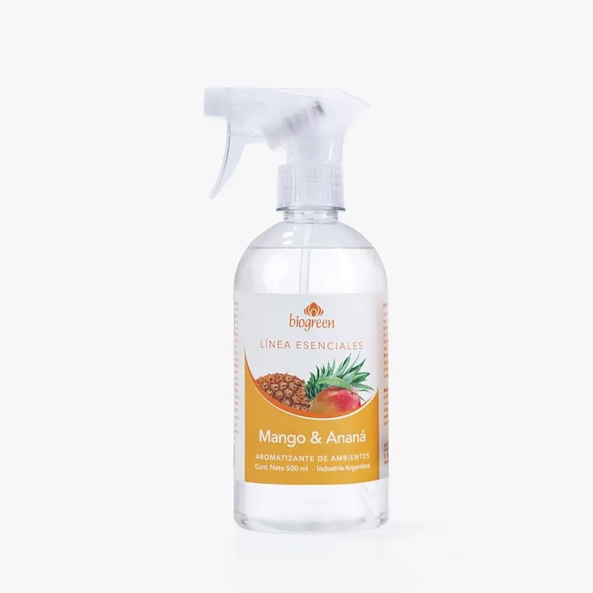 GENERICO - AROMATIZANTE DE AMBIENTES Y TEXTIL MANGO & ANANÁ 500ML  CON GATILLO