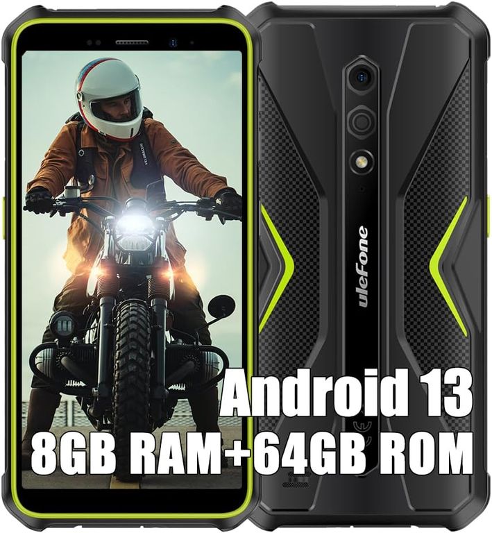ULEFONE Armor X12 Pro celular 8GB+64GB Smartphone-Verde