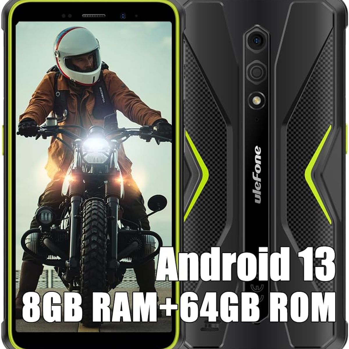 ULEFONE - Ulefone Armor X12 Pro celular 8GB+64GB Smartphone-Verde