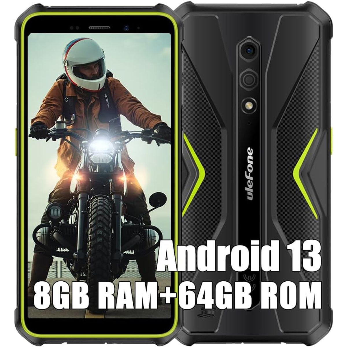 ULEFONE - Ulefone Armor X12 Pro celular 8GB+64GB Smartphone-Verde