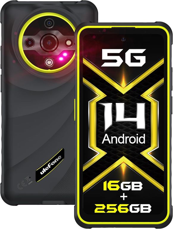 ULEFONE Armor X31 Pro 5G Celular 16GB+256GB Smartphone-Verde