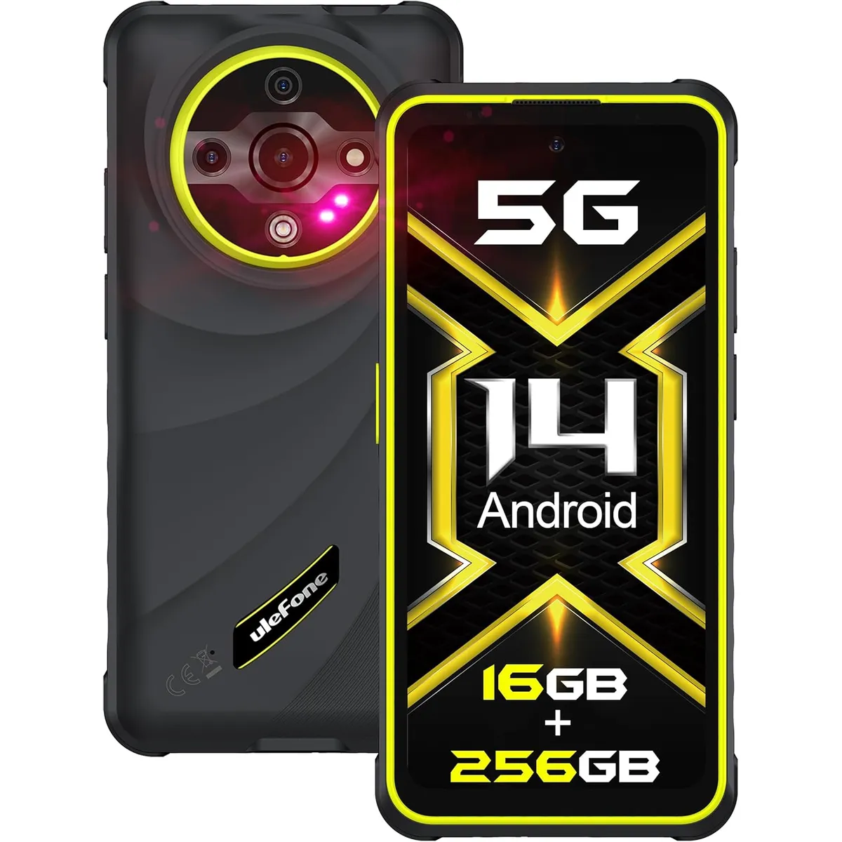 ULEFONE - Ulefone Armor X31 Pro 5G Celular 16GB+256GB Smartphone-Verde