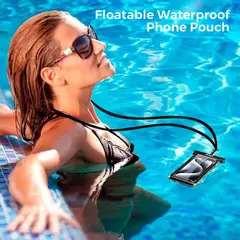 GENERICO - Funda Protector Celular Anti Agua Flotador Sumergible Mar