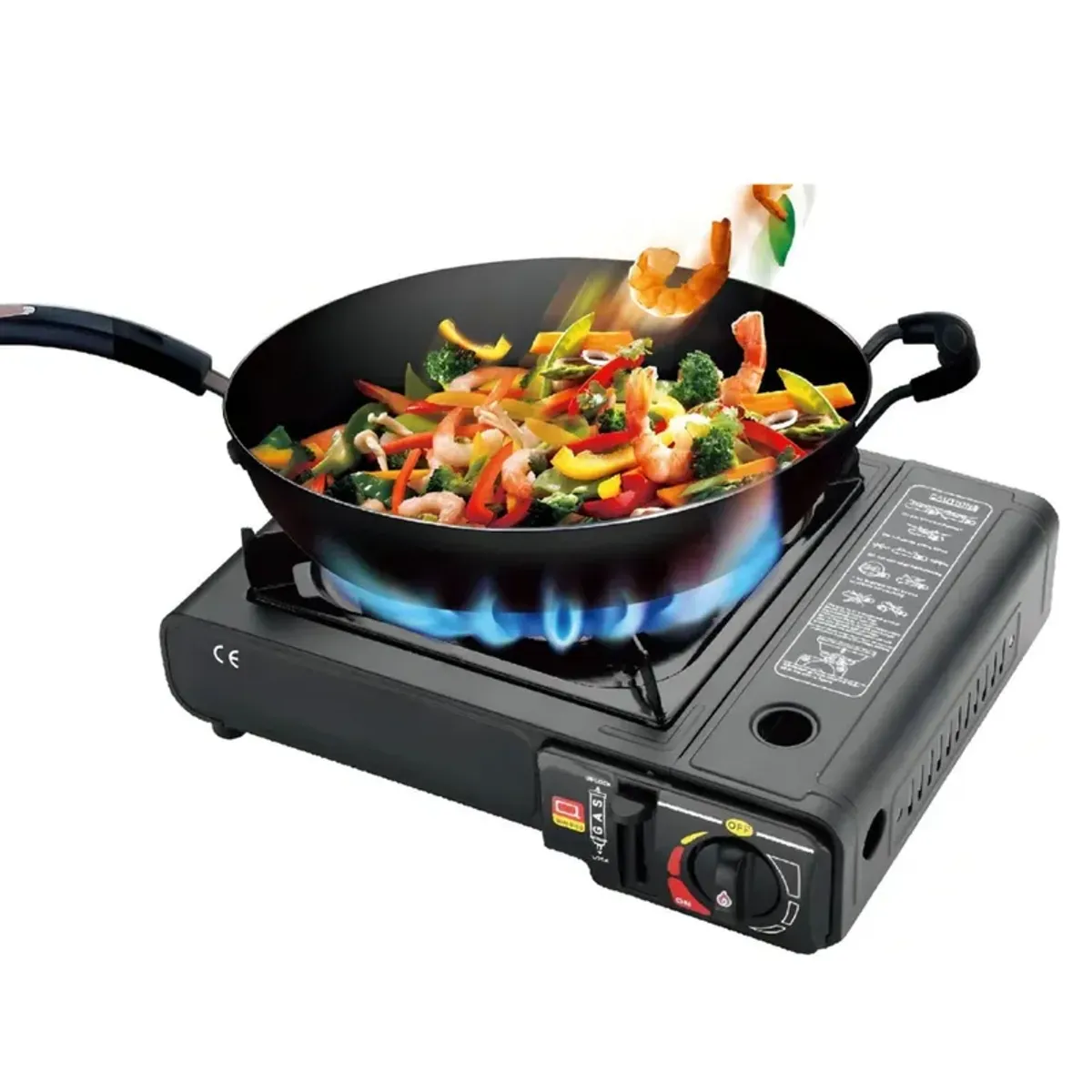Cocinilla a Gas de Camping con Maleta, marca MOVI - Foto Principal