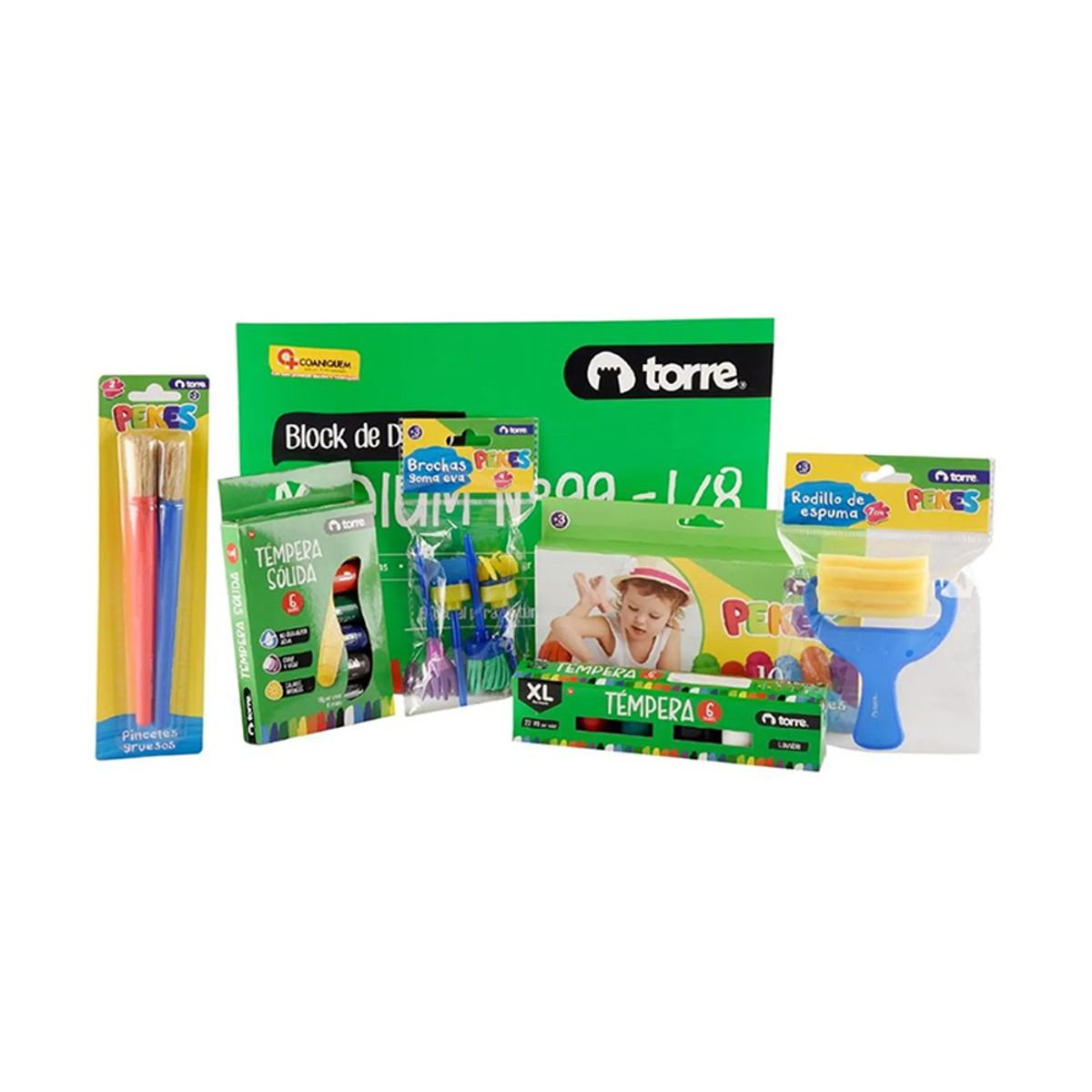 TORRE - Caja Box Pekes Mini Artistas Torre
