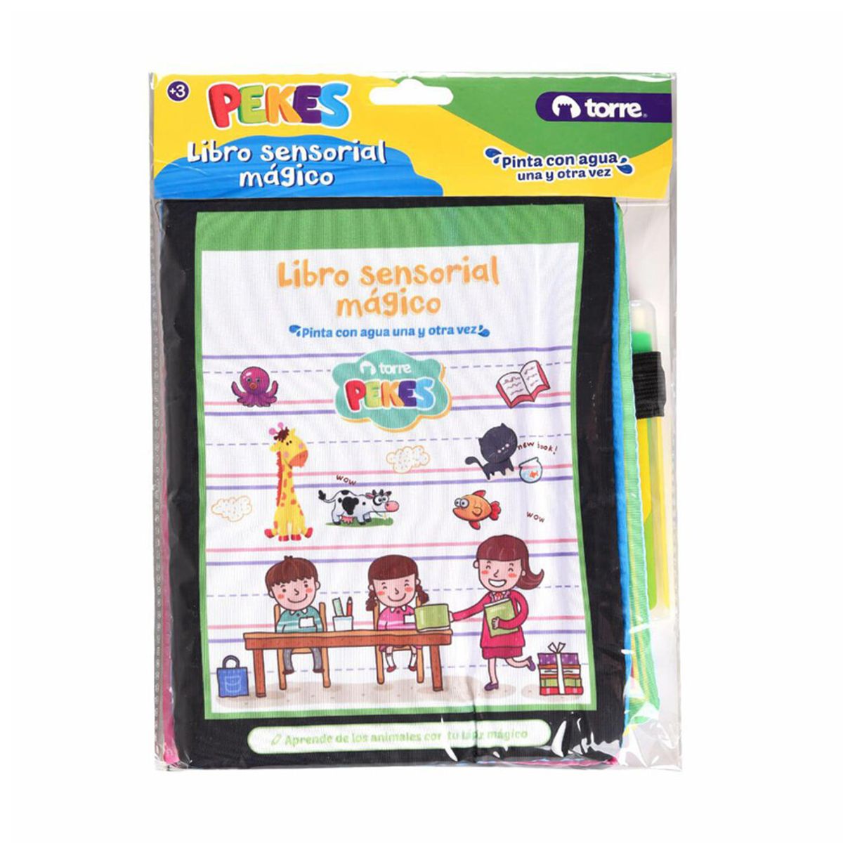 TORRE - Libro Sensorial Magic Pekes Torre