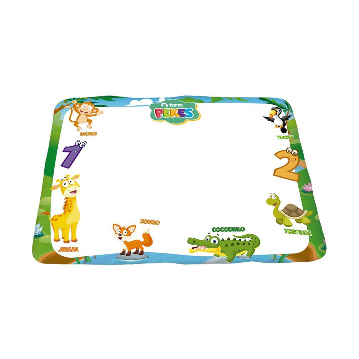 TORRE - Mat de Tela Lavable Magic Doodle Pekes Torre