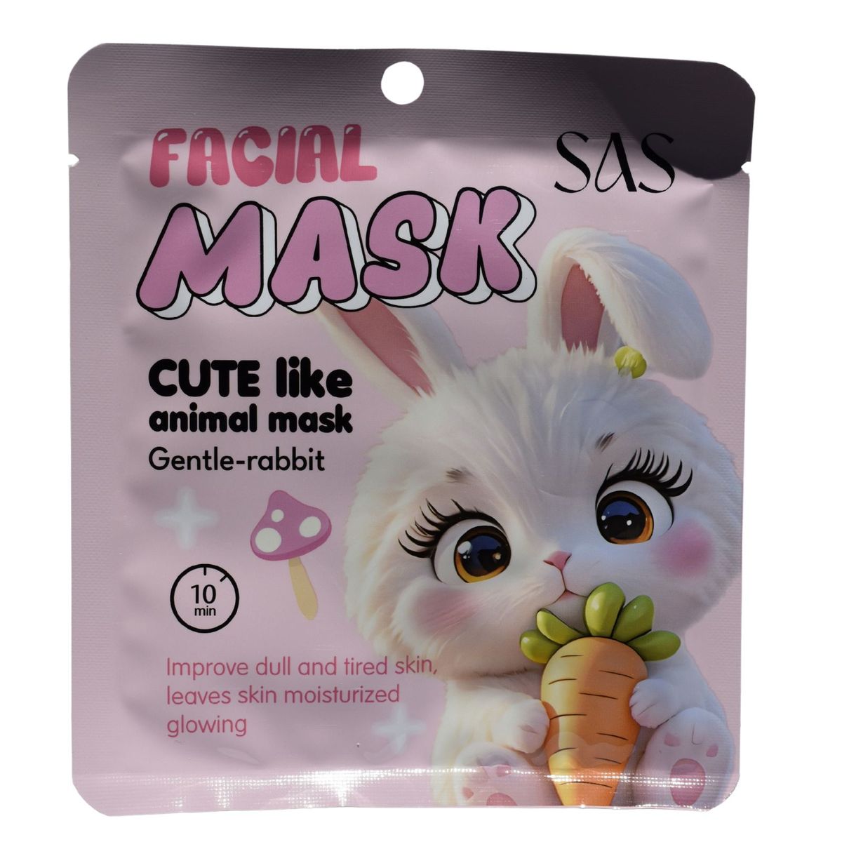 GENERICO - Mascarilla Facial SAS Cosmetics - SAH219-1 - GENTLE RABBIT