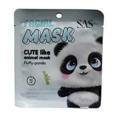 GENERICO - Mascarilla Facial SAS Cosmetics - SAH219-3 FLIFFY PANDA