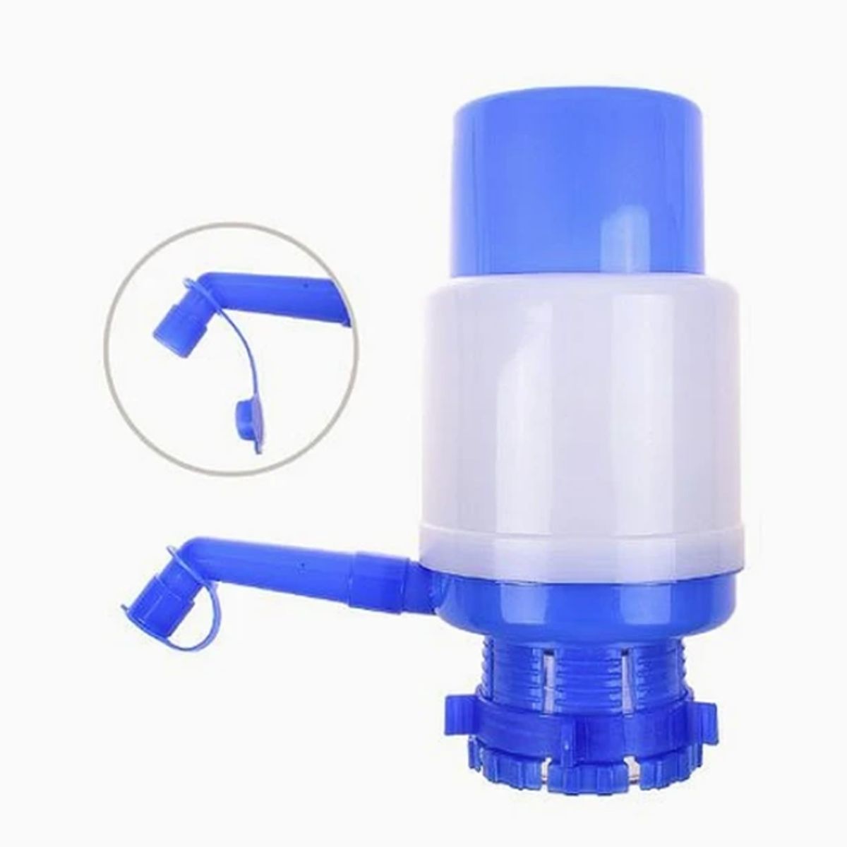 GENERICO - Dispensador de Agua Portátil con Bomba de Presión Manual 16 cm