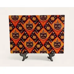 GENERICO - TABLA DE CORTAR DISEÑO GATO VINTAGE